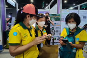 บรรยากาศในงานมหกรรมวิทยาศาสตร์และเทคโนโลยีแห่งชาติ ประจำปี 2 ... พารามิเตอร์รูปภาพ 41